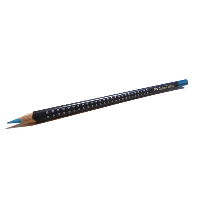 Faber-Castell ファーバーカステル アートグリップ 油性色鉛筆 #154 ライトコバルトターコイズ