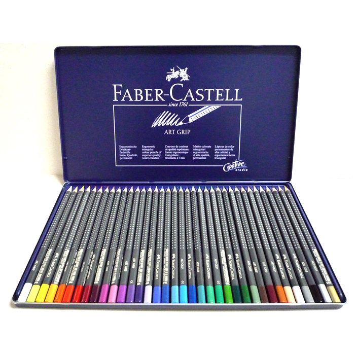 Faber-Castell ファーバーカステル アートグリップ 油性色鉛筆 36色セット