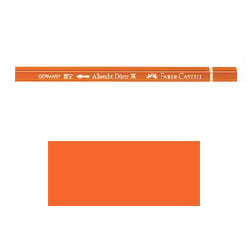 Faber-Castell ファーバーカステル アルブレヒト・デューラー 水彩色鉛筆 No.115 ダークカドミウムオレンジ