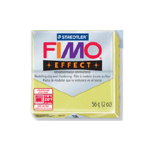 FIMO フィモエフェクト 56g ジェムストーンカラー シトリン 8020-106
