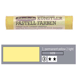 Schmincke シュミンケ ソフトパステル 003 【O】 permanent yellow2 light