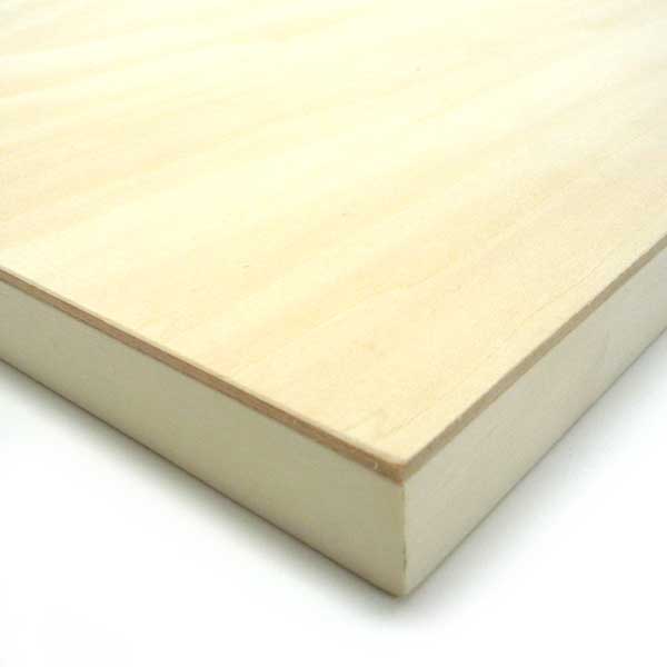 木製パネル シナベニヤパネル P12 (606×455mm) 厚み24mm 【期間限定！木製パネルセール対象商品】