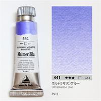 マイメリブルー 透明水彩絵具 単一顔料 ウルトラマリンブルー12ml