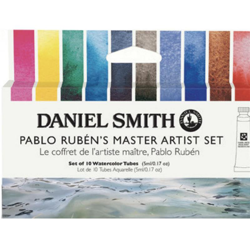 ダニエルスミス 水彩絵具 5ml 10色 パブロ・ルーベンス セット