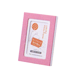 写真立 コロル 名刺サイズ ピンク・ホワイト
