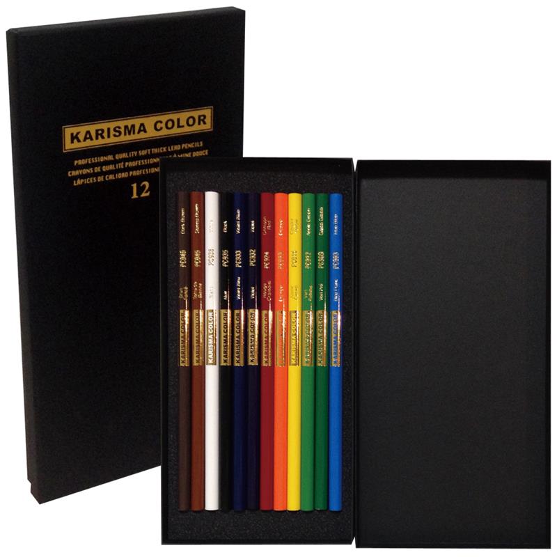 カリスマカラー 色鉛筆 12色セット