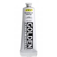 ゴールデン GOLDEN 高粘度アクリル樹脂絵具 GHB 148ml 1009 Bイミダゾロン イエロー ライト
