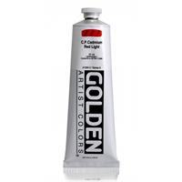 ゴールデン GOLDEN 高粘度アクリル樹脂絵具 GHB 148ml 1090 カド レッド ライト
