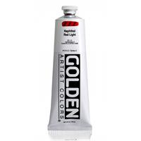 ゴールデン GOLDEN 高粘度アクリル樹脂絵具 GHB 148ml 1210 ナフトール レッド ライト