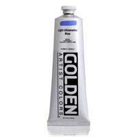 ゴールデン GOLDEN 高粘度アクリル樹脂絵具 GHB 148ml 1566 ライト ウルトラマリン ブルー