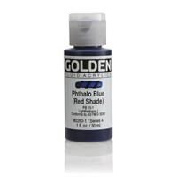 ゴールデン GOLDEN フルイド 低粘度アクリル樹脂絵具 GFL 30ml 2260 フタロ ブルー／レッドシェード