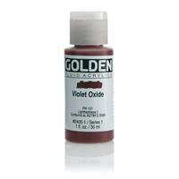 ゴールデン GOLDEN フルイド 低粘度アクリル樹脂絵具 GFL 30ml 2405 バイオレット オキサイド