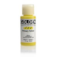 ゴールデン GOLDEN フルイド 低粘度アクリル樹脂絵具 GFL 30ml 2422 プライマリー イエロー