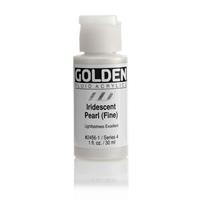 ゴールデン GOLDEN フルイド 低粘度アクリル樹脂絵具 GFL 30ml 2456 イリデッセント パール（ファイン）