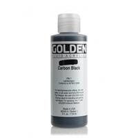 ゴールデン GOLDEN フルイド 低粘度アクリル樹脂絵具 GFL 118ml 2040 カーボン ブラック