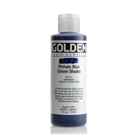 ゴールデン GOLDEN フルイド 低粘度アクリル樹脂絵具 GFL 118ml 2255 フタロ ブルー／グリーンシェード