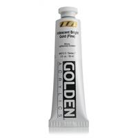 ゴールデン GOLDEN 高粘度アクリル樹脂絵具 GHB 59ml 4012 イリデッセント ブライトゴールド（ファイン）