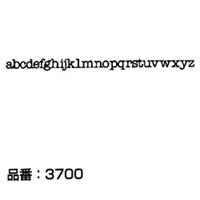 マクソン レタリング American Typewriter Medium 小文字 黒 3760L 文字高 約21mm