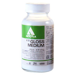 ホルベイン アクリラ 1L グロスメディウム