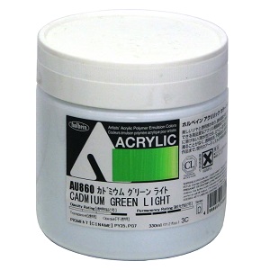 ホルベイン アクリリックカラー (アクリル樹脂絵具) 330ml カドミウム グリーン ライト
