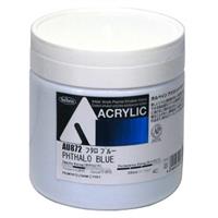 ホルベイン アクリリックカラー (アクリル樹脂絵具) 330ml フタロ ブルー