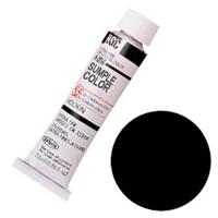 ホルベイン 油絵具 4号 (10ml) 透明カラー ブラック