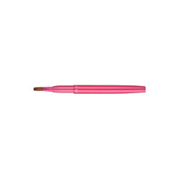 化粧筆 メイクブラシ スライド式リップブラシ (ピンク) L-07