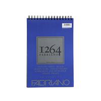 ファブリアーノ 1264 スケッチブック ブラック A4 (210mm×297mm) 上綴じ 40枚 【期間限定！スケッチブックセール対象商品】