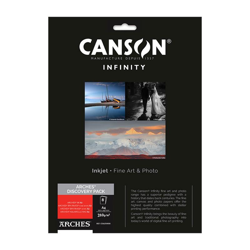 CANSON キャンソン インフィニティ アルシュ ディスカバリーパック 4種類お試しセット