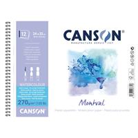 CANSON キャンソン モンバル トルション 画用紙 270g/m2 荒目　F4サイズ 24×32cm ツインワイヤ