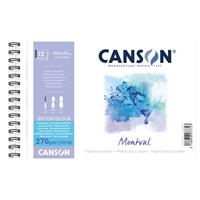 CANSON キャンソン モンバル トルション 画用紙 270g/m2 荒目　A5サイズ 13.5×21cm ツインワイヤ