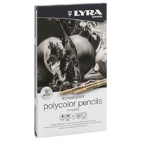 Lyra リラ レンブラント ポリカラーグレートーンセット (メタルボックス) L2001122