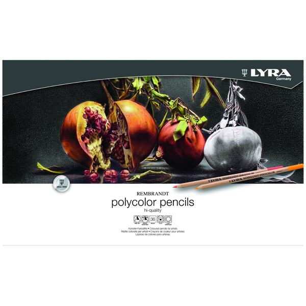 Lyra リラ レンブラント ポリカラー36色セット (メタルボックス) L2001360