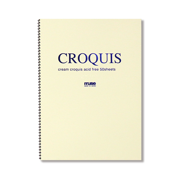 CROQUIS クロッキーブック クリーム A4