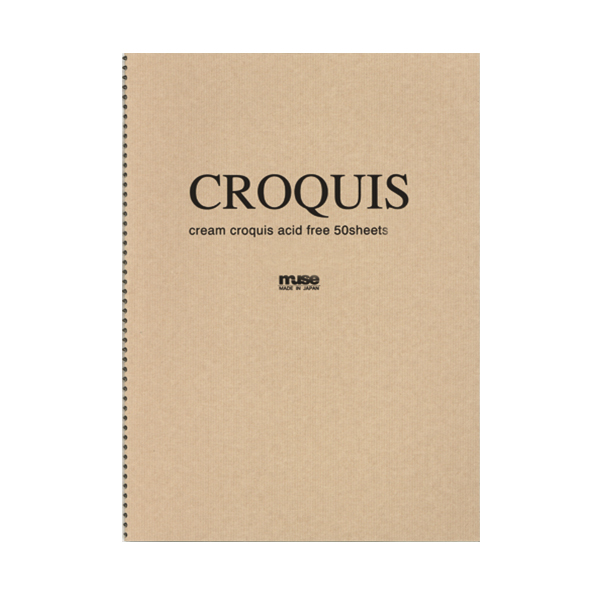 CROQUIS クロッキーブック クリーム B4 （5冊入）