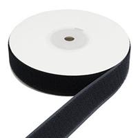 手芸用マジックテープ 縫い付け 巾25mm 徳用5m巻 B（ループ） 黒 5m ※1巻