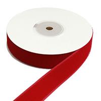 手芸用マジックテープ 縫い付け 巾25mm 徳用5m巻 B（ループ） レッド 5m ※1巻