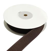 手芸用マジックテープ 縫い付け 巾25mm 徳用5m巻 A（フック） ブラウン 5m ※1巻