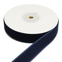 手芸用マジックテープ 縫い付け 巾25mm 徳用5m巻 B（ループ） ネイビー 5m ※1巻