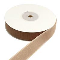 手芸用マジックテープ 縫い付け 巾25mm 徳用5m巻 B（ループ） サンド 5m ※1巻