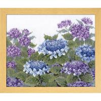 オリムパス製絲 刺繍キット オノエ・メグミ 愛すべき花たち 紫陽花