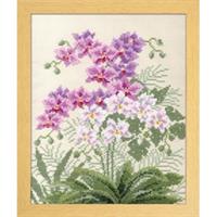 オリムパス製絲 刺繍キット オノエ・メグミ 愛すべき花たち 胡蝶蘭