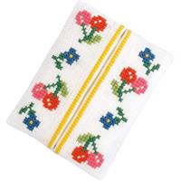 オリムパス製絲 刺繍キット サクランボのティッシュケース