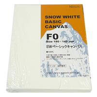 スノーホワイトベーシックキャンバス 包み張りキャンバス F0 (180×140mm)