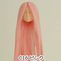 オビツドール 27HD-01 植毛ヘッド02 ナチュラル ピンク