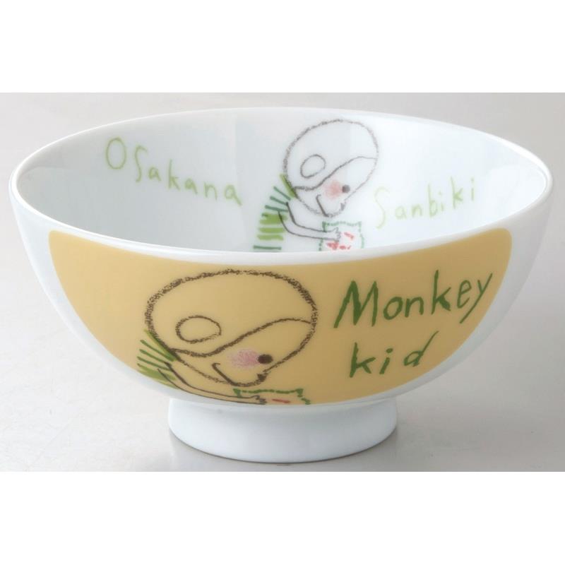 小倉陶器 ANIMAL KID 茶碗 Monkey Kid