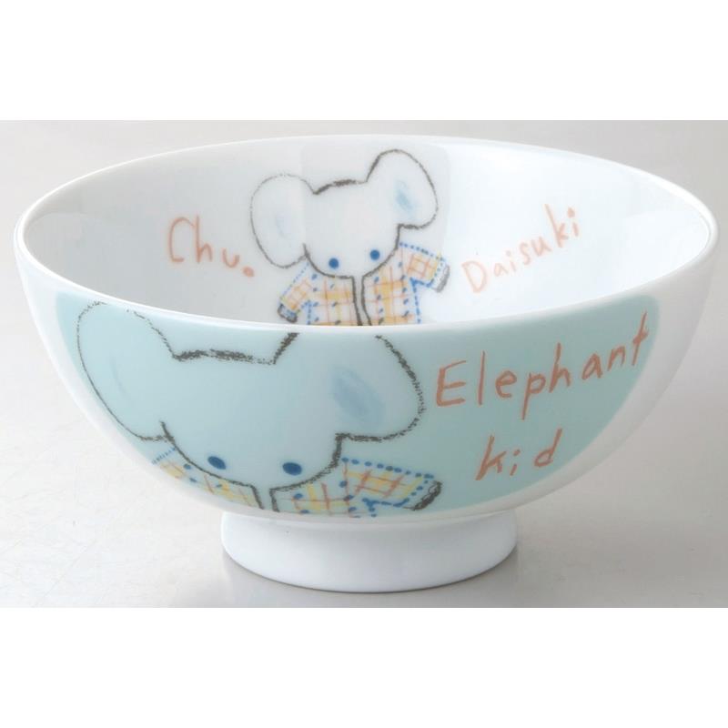 小倉陶器 ANIMAL KID 茶碗 Elephant Kid