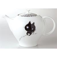 小倉陶器 BLACK CAT ポット