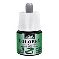 pebeo 水性染料ベースインク カラーレックス 45ml モスグリーン