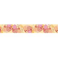 kimono美 和紙マスキングテープ レトロモダンタイプ 雪輪梅丸（金箔グラデーション） 25mm×5m巻 GR-2020